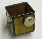 Amber Box with Face